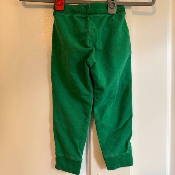 Primary Green Joggers w Reinforced Knee and Drawstring size 4 barely worn - Picture 3 of 4